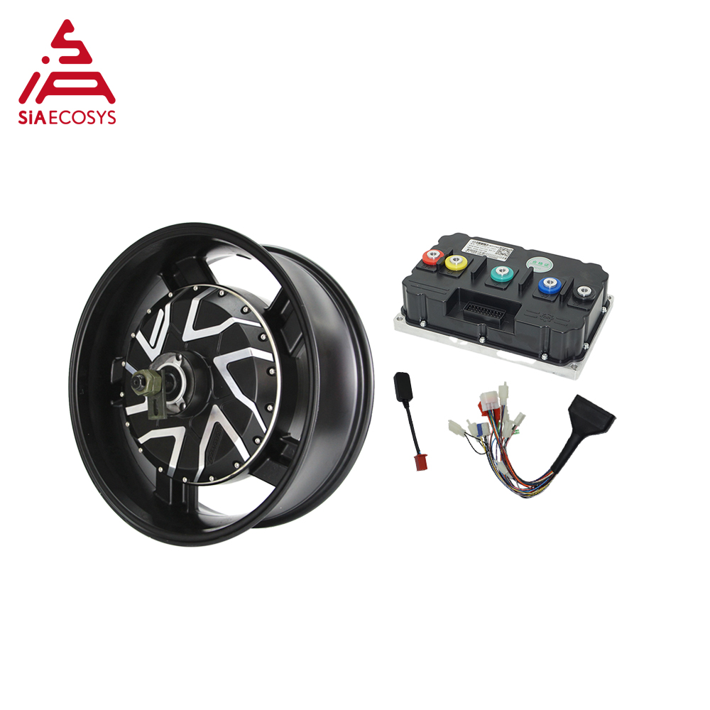 QSMotor 17X6.0inch 70H 12000W  - 12000W Electric Motorcycle Hub Motor ulasan dan harga