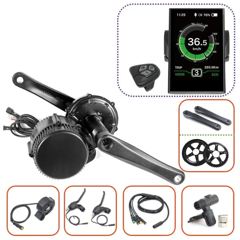 G340 Mid Drive Motor Kit DPC18 - Mid Drive Conversion Kit 1000W ulasan dan harga